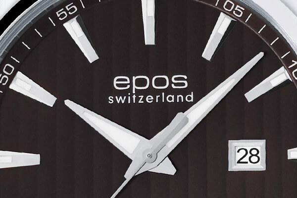 Швейцарские часы Epos 3401.132.20.15.25 Циферблат