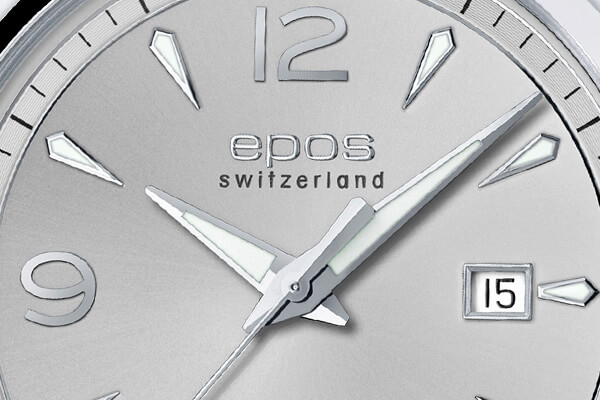 Швейцарские часы Epos 3401.132.20.58.25 Циферблат