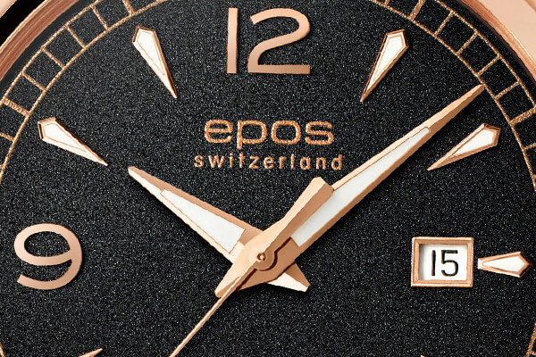 Швейцарские часы Epos 3401.132.24.55.25 Циферблат