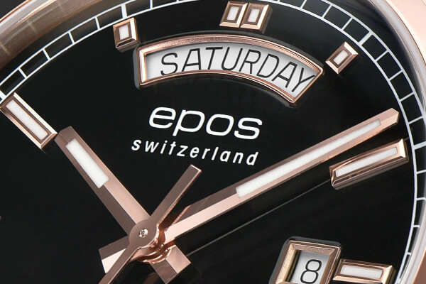 Швейцарские часы Epos 3501.142.24.95.25 Циферблат