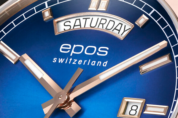 Швейцарские часы Epos 3501.142.24.96.34 Циферблат