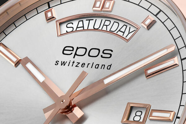 Швейцарские часы Epos 3501.142.34.98.44 Циферблат