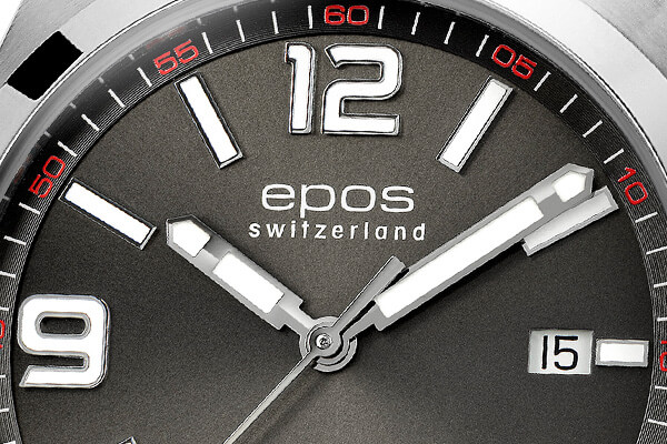 Швейцарские часы Epos 3411.131.20.54.30 Циферблат