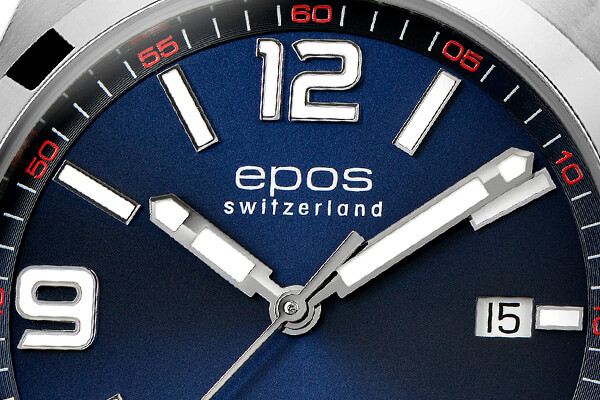 Швейцарские часы Epos 3411.131.20.56.25 Циферблат