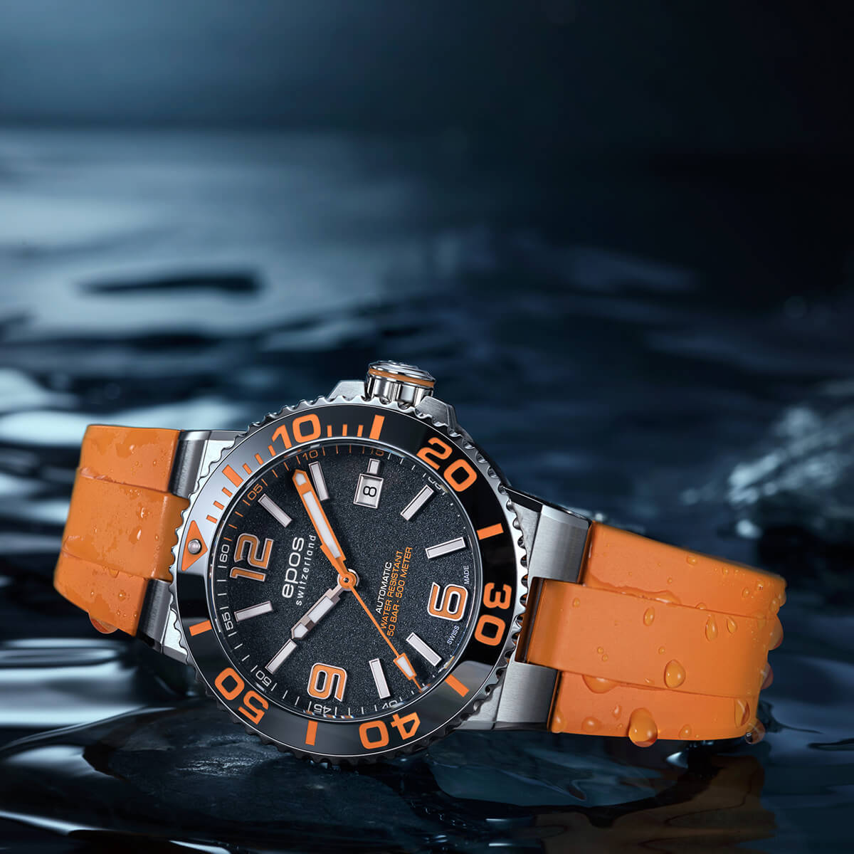 Швейцарские часы Epos Sportive 3441 Diver