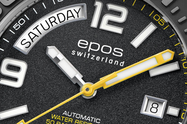 Швейцарские часы Epos 3441.142.20.95.55 Циферблат