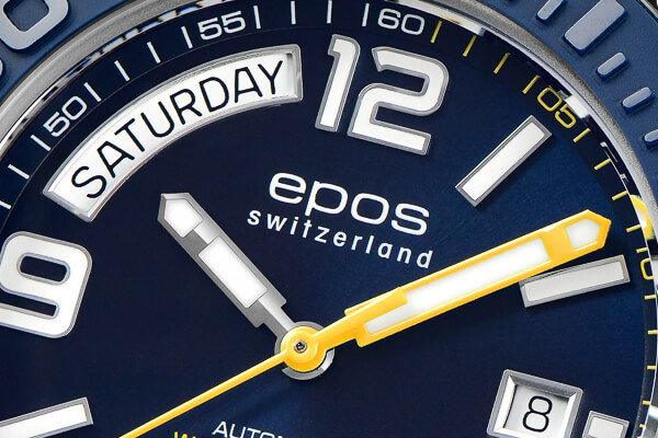 Швейцарские часы Epos 3441.142.96.96.30 Циферблат
