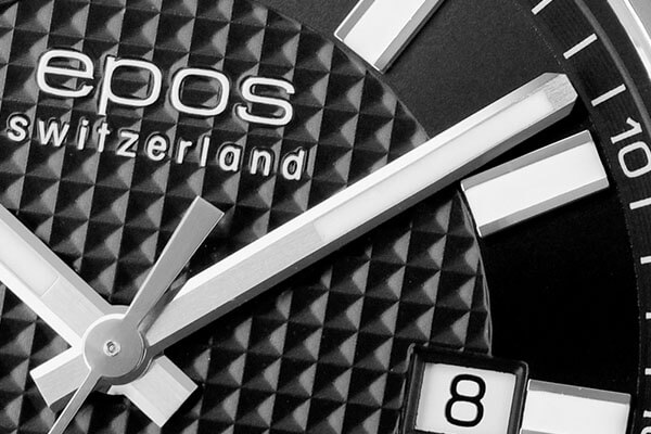 Швейцарские часы Epos 3443.132.20.15.30 Циферблат