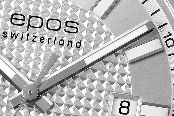 Швейцарские часы Epos 3443.132.20.18.75 Циферблат