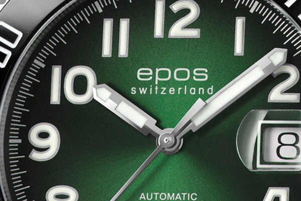 Швейцарские часы Epos 3504.131.80.33.53 Циферблат