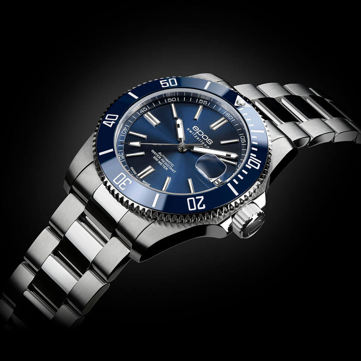 Швейцарские часы Epos Sportive 3504 Diver